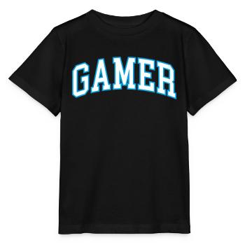 GAMER - Stanley/Stella MINI CREATOR Kids’ T-Shirt - black - Front - Mikhail (115cm)
