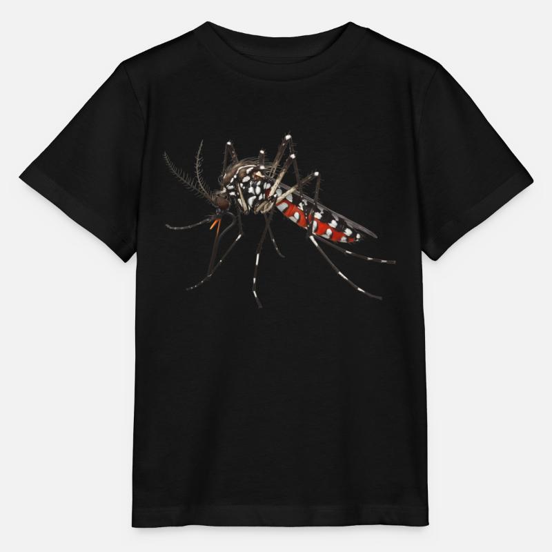 Tiger mosquito - Stanley/Stella MINI CREATOR Kids’ T-Shirt - black