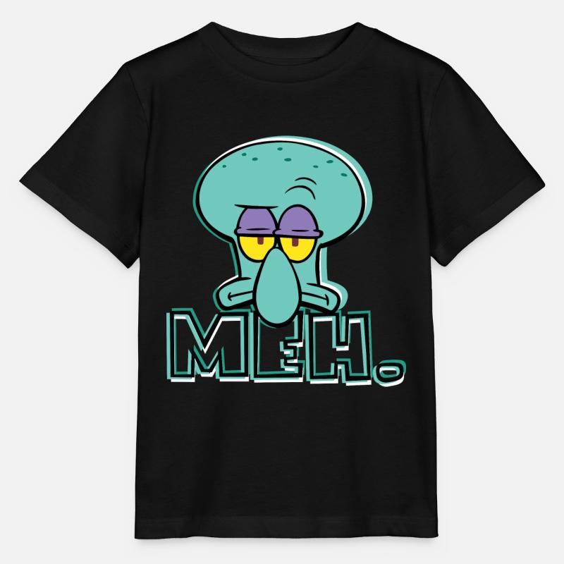 SpongeBob Schwammkopf Thaddäus Q. Tentakel - Stanley/Stella Kinder T-Shirt MINI CREATOR  - Schwarz