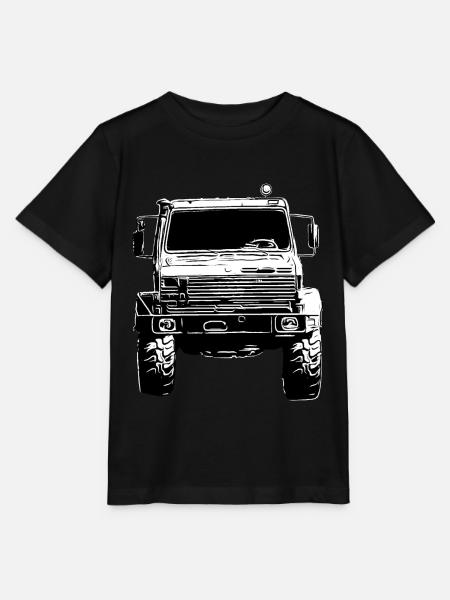 Unimog , Nutzfahrzeug, Lkw, Unimog 406, Traktor - Stanley/Stella Kinder T-Shirt MINI CREATOR - Schwarz