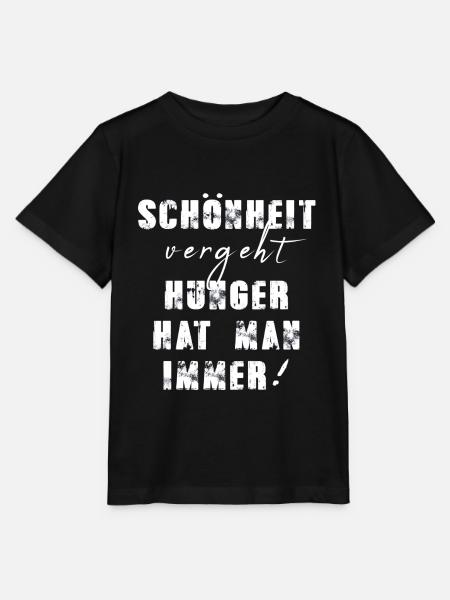 schönheit,hunger,kochschürze,koch,weiss - Stanley/Stella Kinder T-Shirt MINI CREATOR - Schwarz