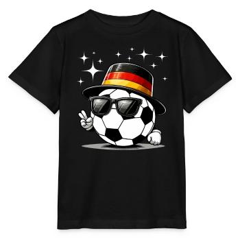Football Allemagne Football Fan Football Player Goal - T-shirt bio MINI CREATOR Stanley/Stella Enfant - noir - Devant - Mikhail (115cm)