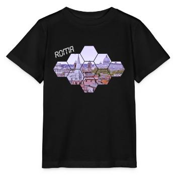 Roma - Stanley/Stella Kinder T-Shirt MINI CREATOR  - Schwarz - Vorne - Mikhail (115cm)