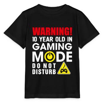 10th Birthday Gift For Boys & Girls 10 Year Old Fu - Stanley/Stella Kinder T-Shirt MINI CREATOR  - Schwarz - Vorne - Mikhail (115cm)