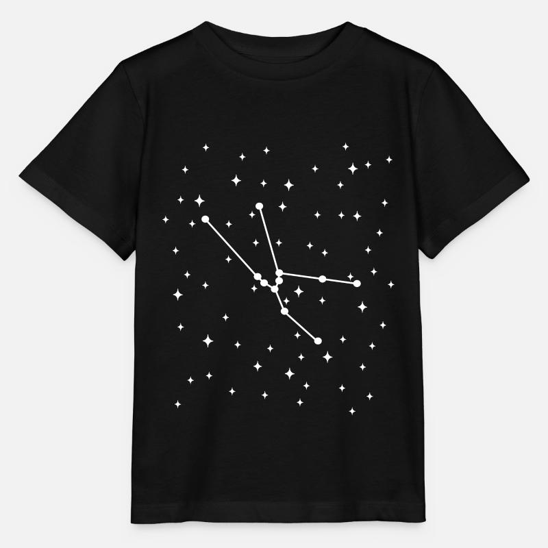 Sternzeichen Stier Sternbild Horoskop Geschenk - Stanley/Stella Kinder T-Shirt MINI CREATOR  - Schwarz