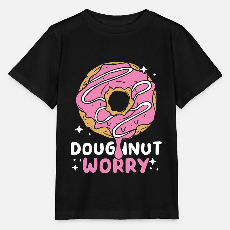 DONUT DOUGHNUT SOUCI - T-shirt bio MINI CREATOR Stanley/Stella Enfant - noir