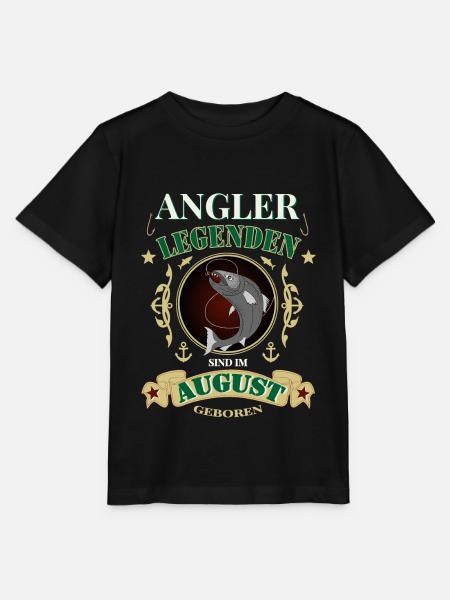 Angler - Stanley/Stella Kinder T-Shirt MINI CREATOR - Schwarz