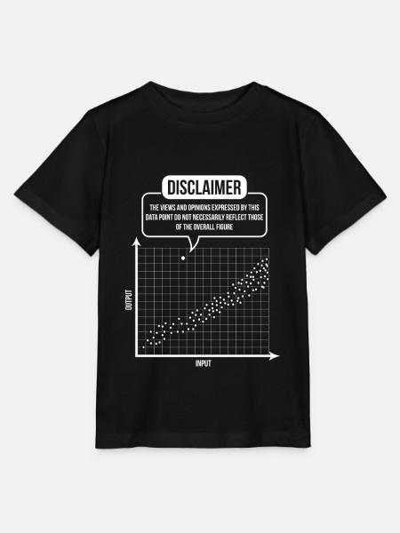 Statistiker Stochastik Streuung Mathe - Stanley/Stella Kinder T-Shirt MINI CREATOR - Schwarz
