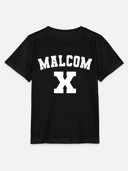 MALCOM X Black History - Stanley/Stella MINI CREATOR Kids’ T-Shirt - black