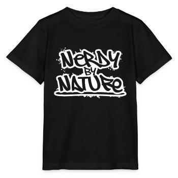Nerdy by Nature - Stanley/Stella Kinder T-Shirt MINI CREATOR  - Schwarz - Vorne - Mikhail (115cm)