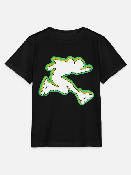 Rollerblades Rollerblades - Stanley/Stella Kinder T-Shirt MINI CREATOR  - Schwarz