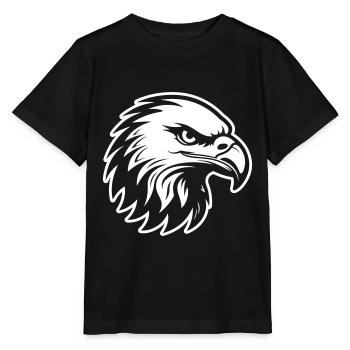 Eagle Head - Stanley/Stella MINI CREATOR Kids’ T-Shirt - black - Front - Mikhail (115cm)