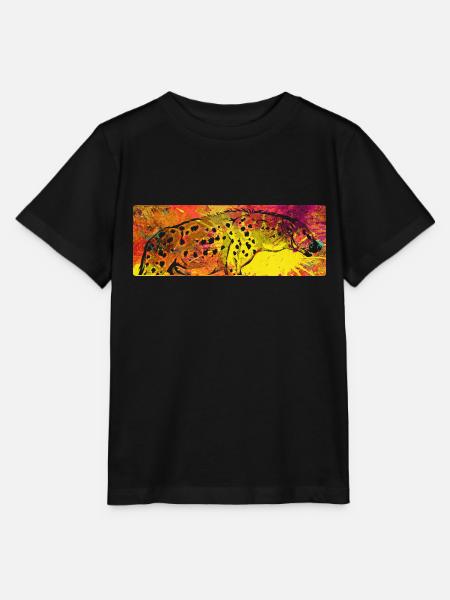 Hyäne - Stanley/Stella Kinder T-Shirt MINI CREATOR - Schwarz