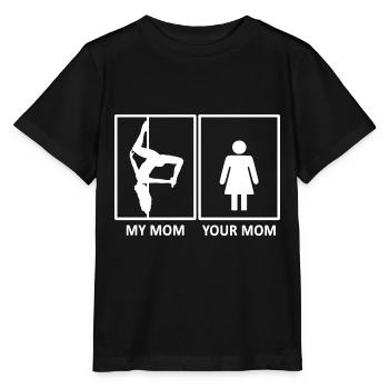 mymomyourmom blanc - T-shirt bio MINI CREATOR Stanley/Stella Enfant - noir - Devant - Mikhail (115cm)