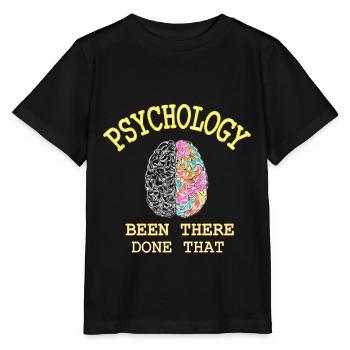 Psychology Psychologist Therapist Gift Uni A - Stanley/Stella MINI CREATOR Kids’ T-Shirt - black - Front - Mikhail (115cm)