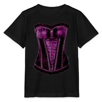 corsage,ledercorsage,leder,frau,pink - Stanley/Stella Kinder T-Shirt MINI CREATOR  - Schwarz - Vorne - Mikhail (115cm)