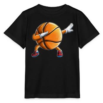 Basketball Fan Kids Sport Spiel Training Outfit - Stanley/Stella Kinder T-Shirt MINI CREATOR  - Schwarz - Vorne - Mikhail (115cm)