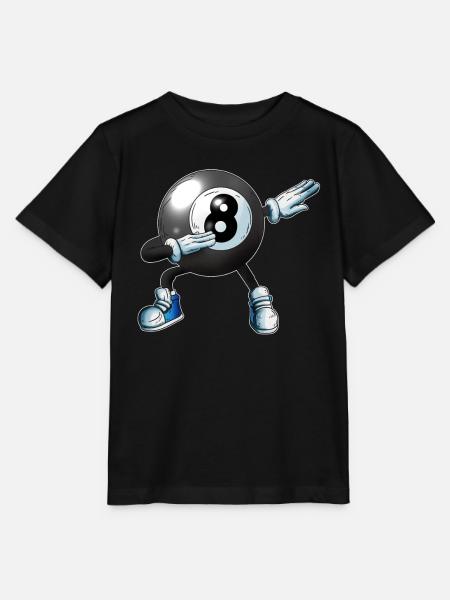 Billard Kugel macht Dabbing Fan Kids Erwachsene - Stanley/Stella Kinder T-Shirt MINI CREATOR - Schwarz