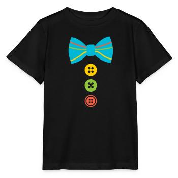 Karneval Fasnet Fasching Kostüm Ideen - Stanley/Stella Kinder T-Shirt MINI CREATOR  - Schwarz - Vorne - Mikhail (115cm)