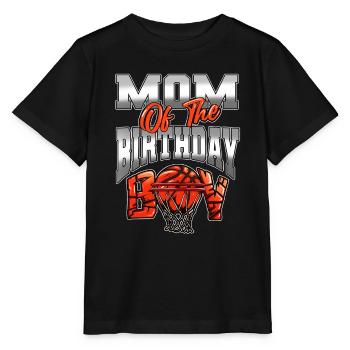 Basketball Birthday Boy Basketballverein Ball - Stanley/Stella Kinder T-Shirt MINI CREATOR  - Schwarz - Vorne - Mikhail (115cm)