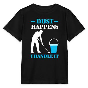 Week of Appreciation for Housekeeping - Stanley/Stella MINI CREATOR Kids’ T-Shirt - black - Front - Mikhail (115cm)