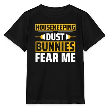 Week of Appreciation for Housekeeping - Stanley/Stella MINI CREATOR Kids’ T-Shirt - black - Front - Mikhail (115cm)