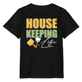 Week of Appreciation for Housekeeping - Stanley/Stella MINI CREATOR Kids’ T-Shirt - black - Front - Mikhail (115cm)
