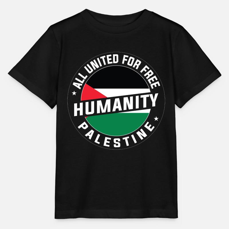 Palestine libre - T-shirt bio MINI CREATOR Stanley/Stella Enfant - noir