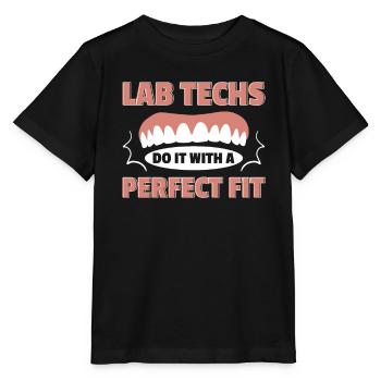 Dental technician Dental technician - Stanley/Stella MINI CREATOR Kids’ T-Shirt - black - Front - Mikhail (115cm)