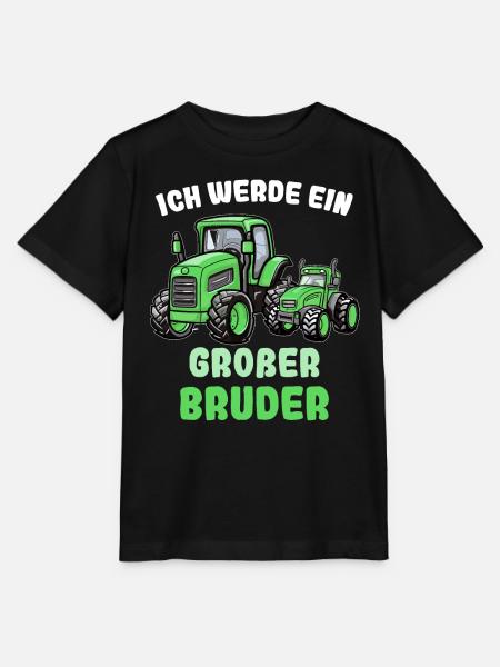 Nachwuchs Verkünden | Ich Werde Großer Bruder 2025 - Stanley/Stella T-shirt MINI CREATOR til børn - sort