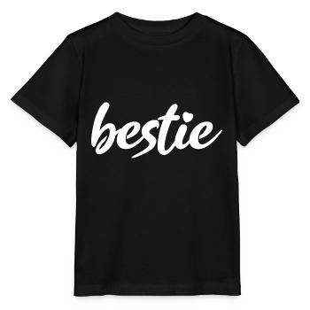 Best Best Best Hearts - Stanley/Stella MINI CREATOR Kids’ T-Shirt - black - Front - Mikhail (115cm)