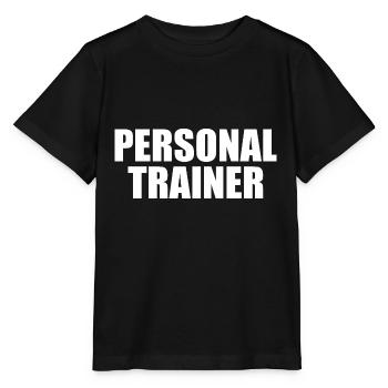 Personal trainer - Stanley/Stella MINI CREATOR Kids’ T-Shirt - black - Front - Mikhail (115cm)