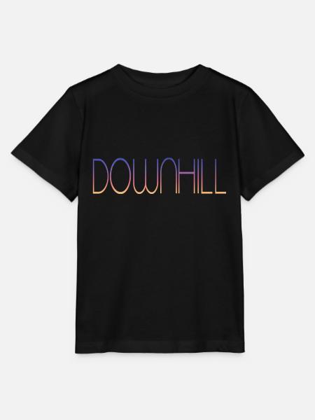Downhill - Stanley/Stella Kinder T-Shirt MINI CREATOR  - Schwarz