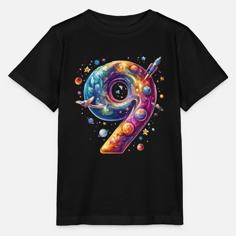 Espace 9e anniversaire - T-shirt bio MINI CREATOR Stanley/Stella Enfant - noir