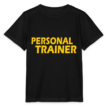 Personal trainer - Stanley/Stella MINI CREATOR Kids’ T-Shirt - black - Front - Mikhail (115cm)