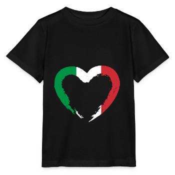 Italy - Stanley/Stella MINI CREATOR Kids’ T-Shirt - black - Front - Mikhail (115cm)