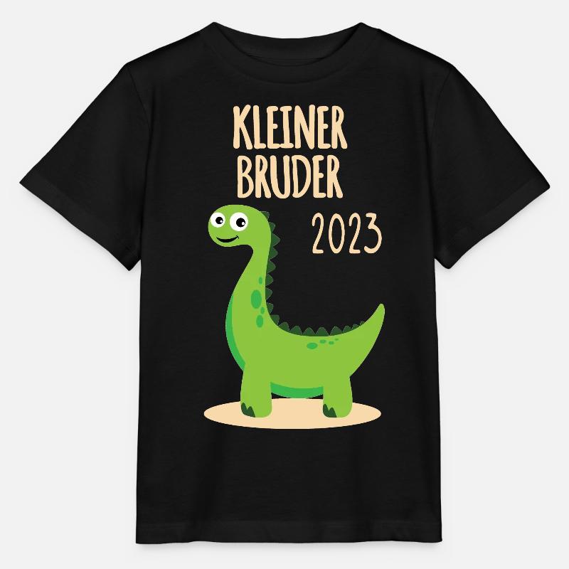 Kleiner Bruder 2023 - Stanley/Stella Kinder T-Shirt MINI CREATOR  - Schwarz