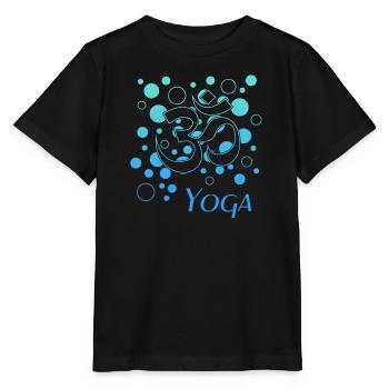 Yoga Yogi - Stanley/Stella Kinder T-Shirt MINI CREATOR  - Schwarz - Vorne - Mikhail (115cm)