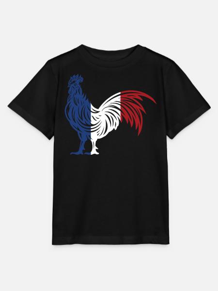 Flagge von Frankreich - Flagge Frankreich - Wurzeln - Stanley/Stella Kinder T-Shirt MINI CREATOR  - Schwarz