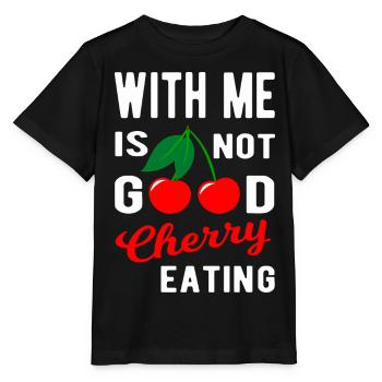 Avec moi, ce n’est pas bon - T-shirt bio MINI CREATOR Stanley/Stella Enfant - noir - Devant - Mikhail (115cm)