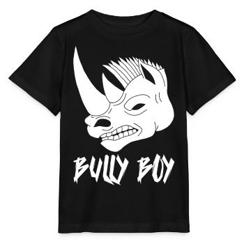 Kopf des Breitmaulnashorns - Stanley/Stella Kinder T-Shirt MINI CREATOR  - Schwarz - Vorne - Mikhail (115cm)