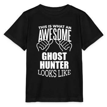 Ghost Hunting Ghost Hunting Ghost Hunting - Stanley/Stella MINI CREATOR Kids’ T-Shirt - black - Front - Mikhail (115cm)