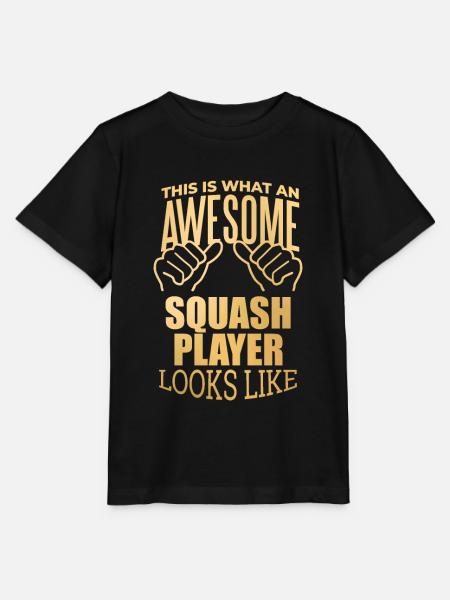 Squash Squash Squash - Stanley/Stella MINI CREATOR Kids’ T-Shirt - black