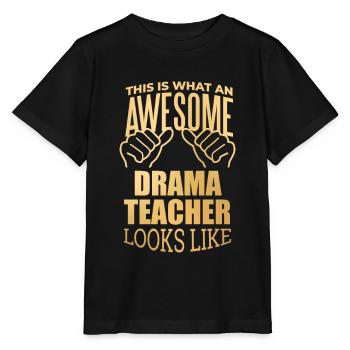 Drame Drame Drame - T-shirt bio MINI CREATOR Stanley/Stella Enfant - noir - Devant - Mikhail (115cm)