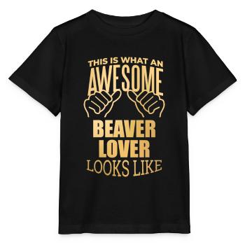 Bieber - Stanley/Stella Kinder T-Shirt MINI CREATOR  - Schwarz - Vorne - Mikhail (115cm)