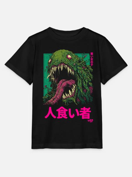 Monstre Tokyo - T-shirt bio MINI CREATOR Stanley/Stella Enfant - noir