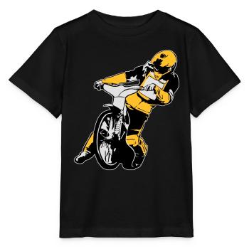 Speedway Racing - Stanley/Stella Kinder T-Shirt MINI CREATOR  - Schwarz - Vorne - Mikhail (115cm)
