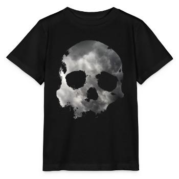 Schädel - Stanley/Stella Kinder T-Shirt MINI CREATOR  - Schwarz - Vorne - Mikhail (115cm)