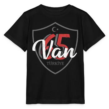 Fourgon - T-shirt bio MINI CREATOR Stanley/Stella Enfant - noir - Devant - Mikhail (115cm)