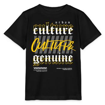 Culture Streetwear - Stanley/Stella Kinder T-Shirt MINI CREATOR  - Schwarz - Vorne - Mikhail (115cm)